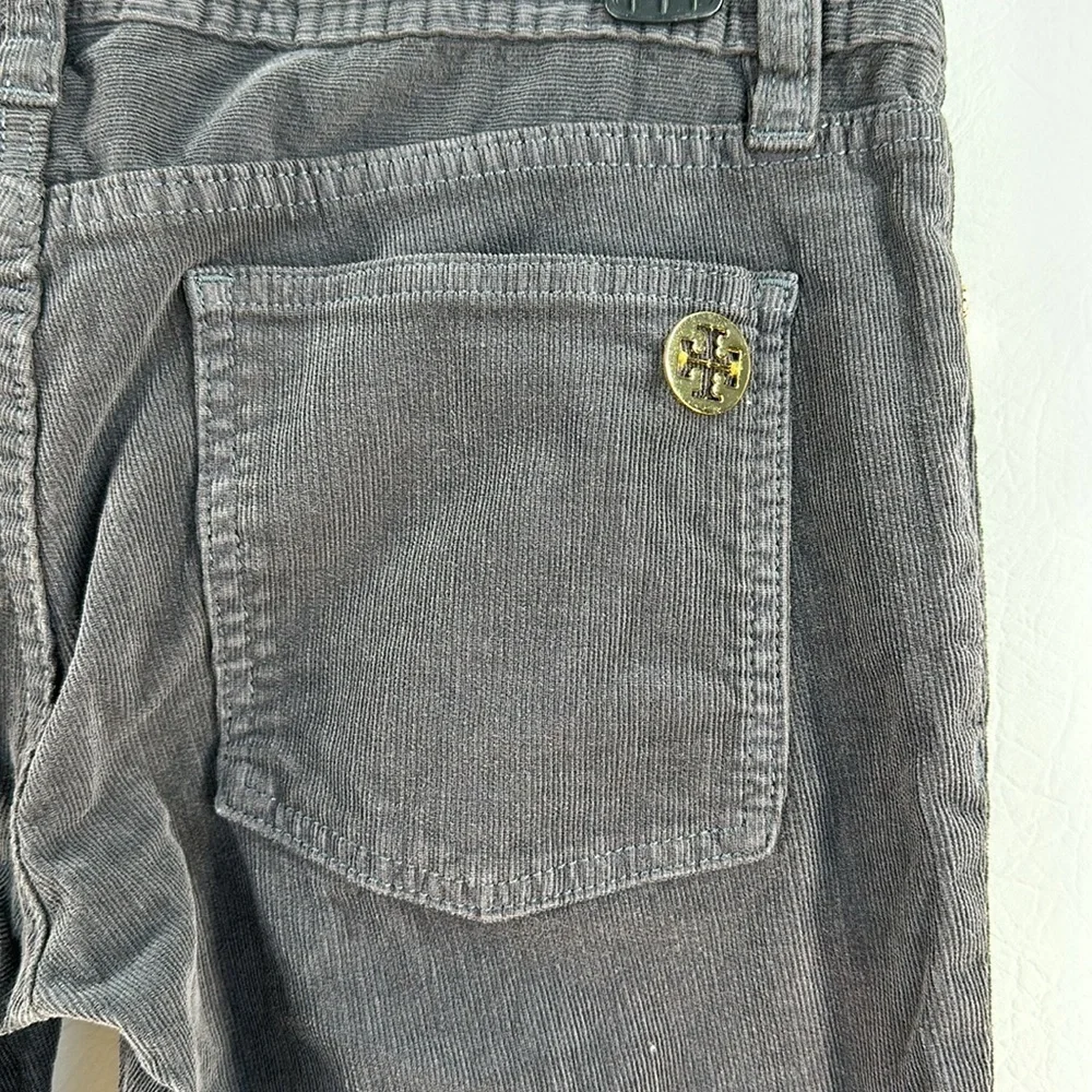 Tory Burch Corduroy Skinny Low Rise Pants